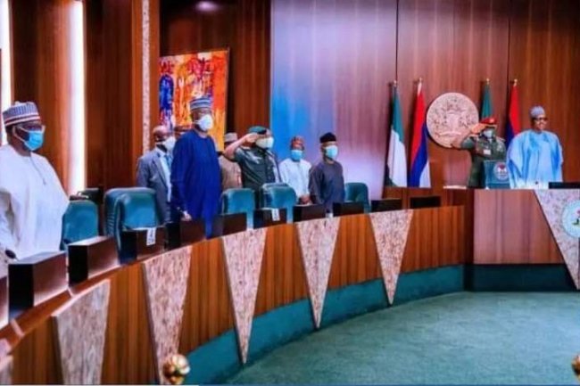 PRESIDENT BUHARI CHAIRS FEC MEETING, VP OSINBAJO ATTENDS
