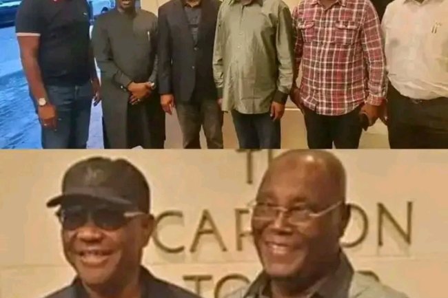 ATIKU AND WIKE MEET IN LONDON