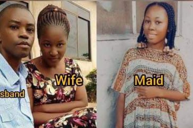 REACTIONS AS MAN DIVORCES WIFE OF 5 YEARS, MARRIES MAID; SEE THE SHOCKING REASON
