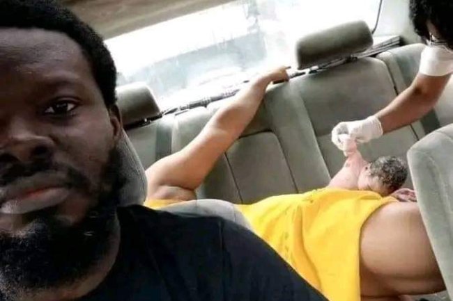 A WOMAN HAVE BIRTH TO TWINS IN MY CAR, THE BABY AND THE MOTHER ARE DOING FINE – MAN REVEALS  