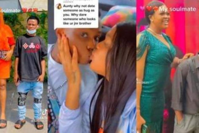 NIGERIAN LADY REPLIES THOSE ASKING WHY SHE’S DATING HER ‘YOUNGER BROTHER’S AGE MATE’ AFTER SHE SHOWED OFF HER BOYFRIEND