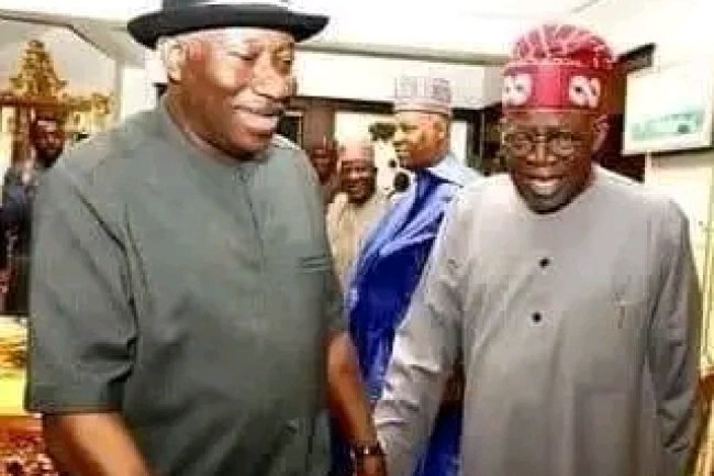 2023: TINUBU, APC LEADERS VISIT FORMER PRESIDENT GOODLUCK JONATHAN 