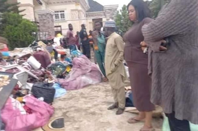 NIGERIAN BILLIONAIRE ARTHUR EZE FORCIBLY EVICTS LATE BROTHER’S SON, PRINCE OLISA, FAMILY FROM HOUSE OVER ALLEGATION OF N1.5BILLION THEFT