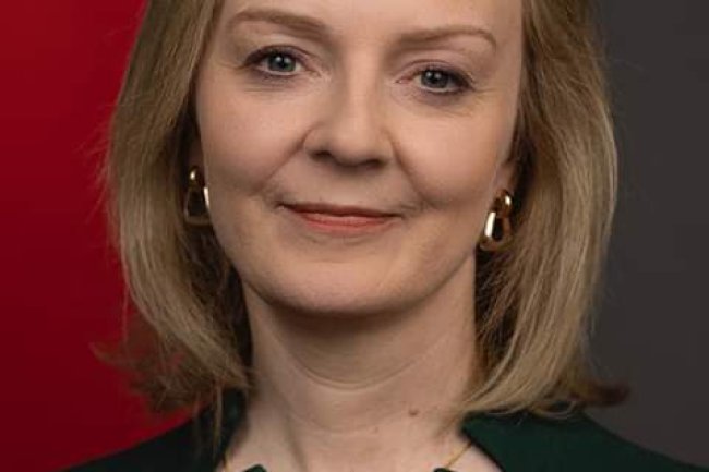LIZ TRUSS NAMED BRITISH PM TO SUCCEED BORIS JOHNSON