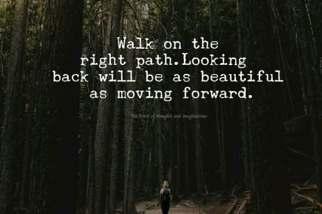 ARE YOU ON THE RIGHT PATH IN LIFE?