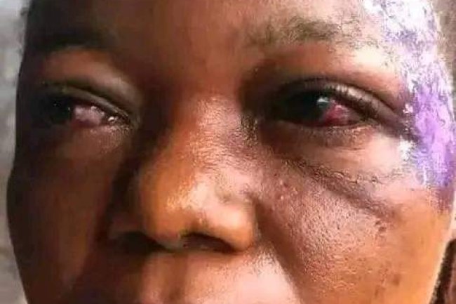 ON TUESDAY NIGHT, THIEVES INVADED MY NEIGHBOR'S HOUSE. WHEN I NOTICED, I SCREAMED OUT FOR HELP