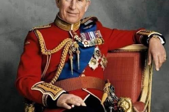 CHARLES, PRINCE OF WALES IS NOW THE KING OF ENGLAND