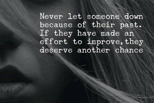 HOW MUCH DOES SOMEONE'S PAST MATTER TO YOU?