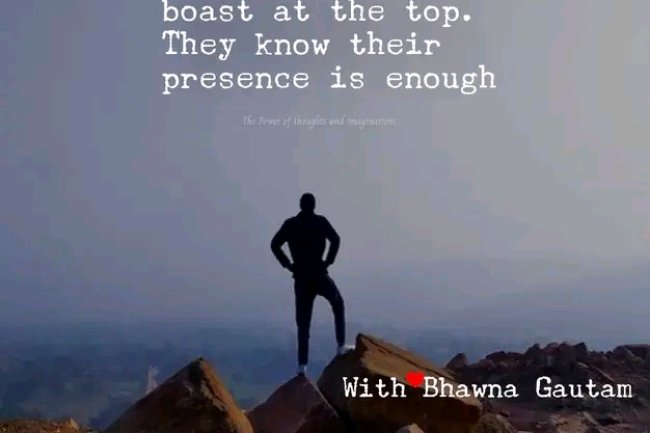 DOES TRUE SUCCESS MAKE ONE HUMBLE?