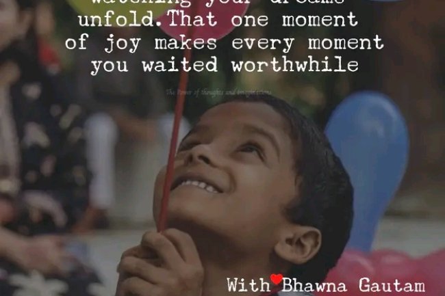 WHAT IS THE REAL REASON FOR OUR HAPPINESS BEHIND OUR ACCOMPLISHMENTS?