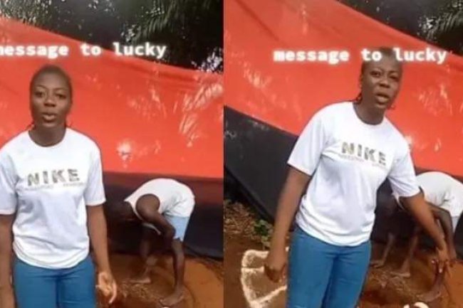 LUCKY, I DON CARRY YOUR PICTURE COME SHRINE FOR BREAKING MY HEART – HEARTBROKEN NIGERIAN LADY SENDS MESSAGE TO EX 