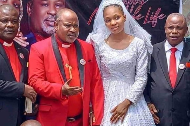 63-YEAR-OLD NIGERIAN PASTOR MARRIES 17-YEAR-OLD CHOIR MEMBER AS SECOND WIFE 