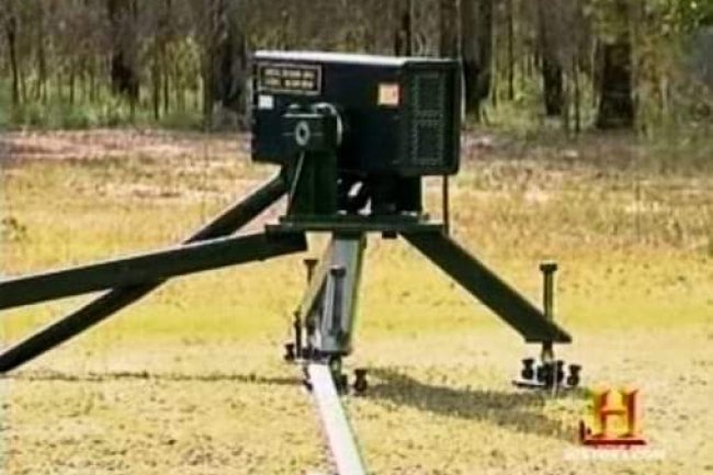 THE METAL STORM GUN, THE WORLD'S FASTEST 