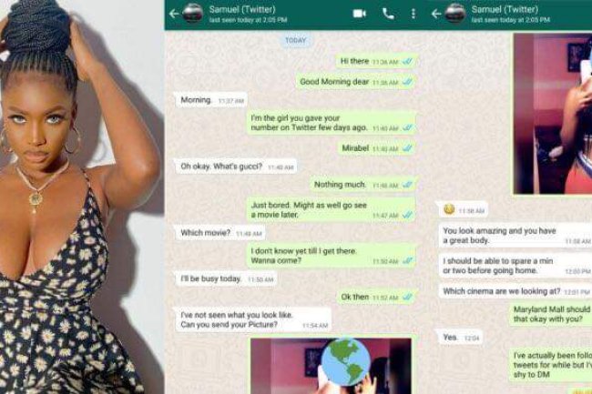 NIGERIAN LADY TESTS TO SEE IF HER BOYFRIEND, SAMUEL IS FAITHFUL; BUT HE FAILED WOEFULLY