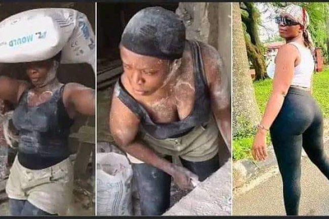 "NATURE OF MY JOB DOESN'T STOP ME FROM SLAYING" – NIGERIAN LADY WHO DOES POP OVERHEAD CEILING