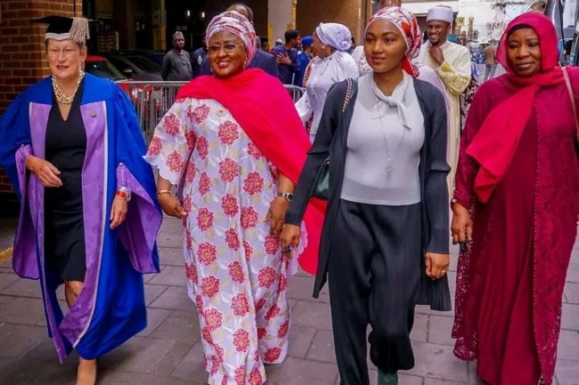 BUHARI'S DAUGHTER ZAHRA GRADUATES WITH FIRST CLASS