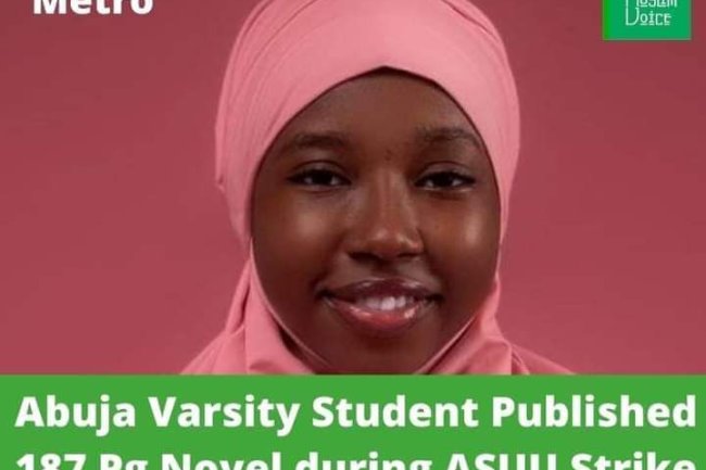ABUJA VARSITY STUDENT PUBLISHED 187 PG NOVEL DURING ASUU STRIKE