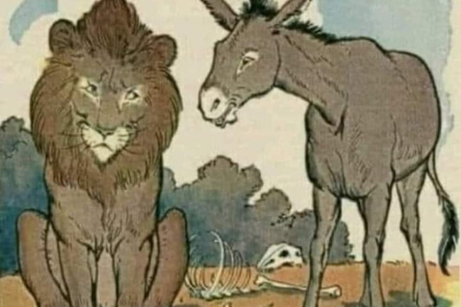 FABLE: DON'T ARGUE WITH DONKEYS