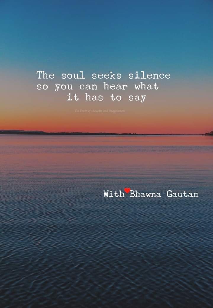 HOW DOES SILENCE HELP US TO RESTORE OUR INNER PEACE?