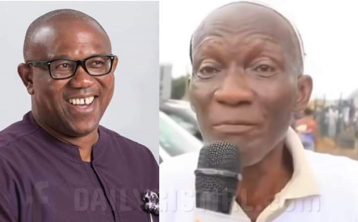 IF I DON'T VOTE PETER OBI IN 2023, MAY ALMIGHTY GOD DENY ME PARADISE" – ELDERLY MAN DECLARES 