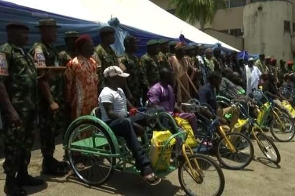 OPERATION SAFE HAVEN DONATES TRICYCLES, FOOD ITEMS, AND OTHERS TO PWDS IN PLATEAU