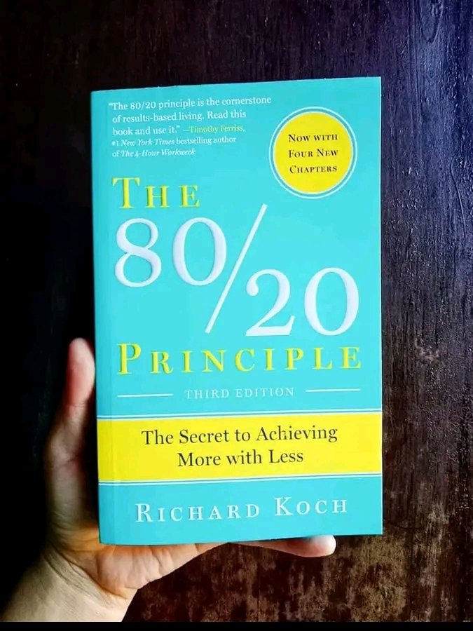 TOP 10 LESSONS FROM "THE 80/20 PRINCIPLE" BY RICHARD KOCH