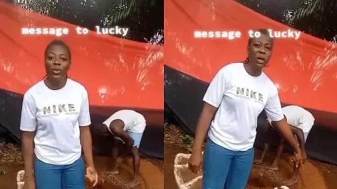 LUCKY, I DON CARRY YOUR PICTURE COME SHRINE FOR BREAKING MY HEART – HEARTBROKEN NIGERIAN LADY SENDS MESSAGE TO EX 