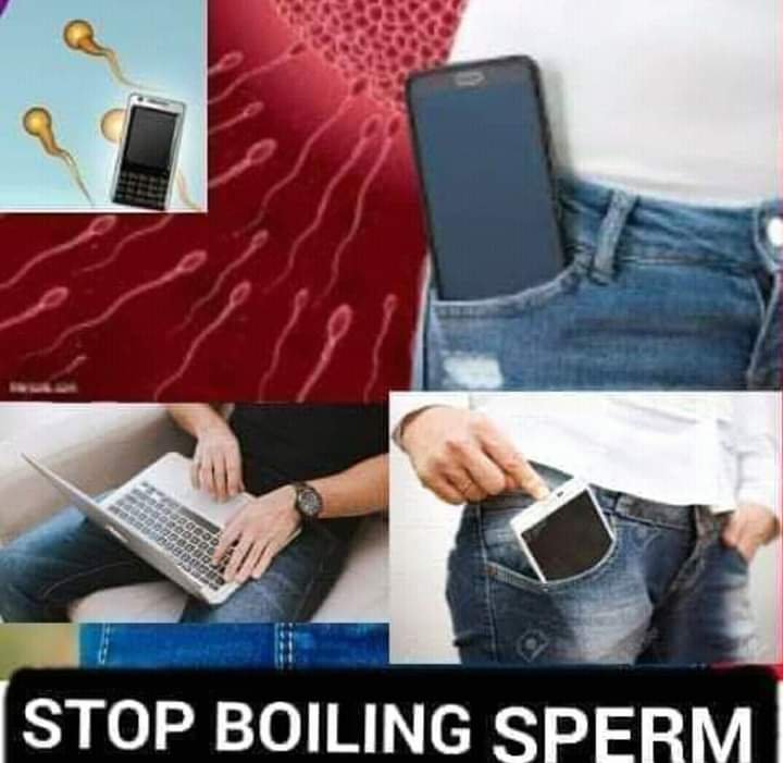 STOP BOILING YOUR SPERM