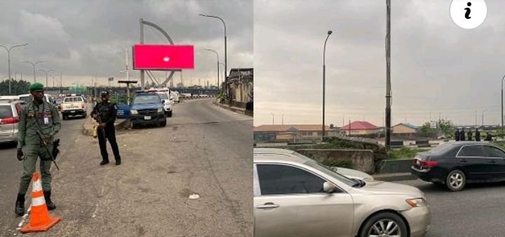 NANS' BLOCKADE: POLICE TAKE OVER THIRD MAINLAND BRIDGE