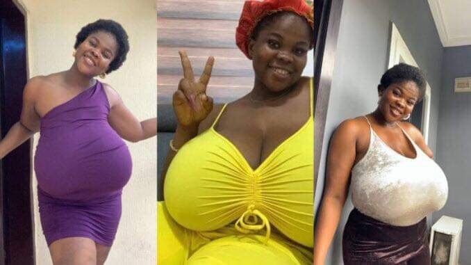 BRA OR NO BRA, I WILL WEAR WHATEVER IS COMFORTABLE – NIGERIAN LADY CHIOMA LOVE SPEAKS