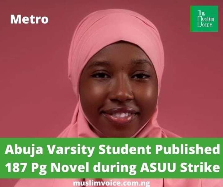 ABUJA VARSITY STUDENT PUBLISHED 187 PG NOVEL DURING ASUU STRIKE
