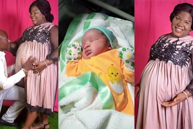 NIGERIAN WOMAN DANCES JOYFULLY AS SHE WELCOMES BABY AFTER 17 YEARS TRYING TO GET PREGNANT 