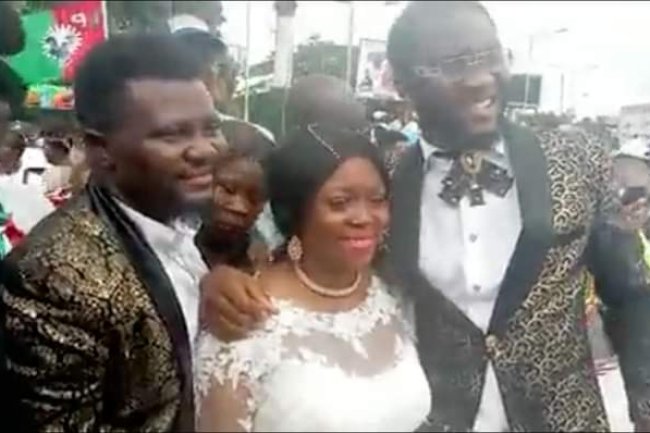 REACTIONS AS NEWLY WEDDED COUPLE JOIN OBIDIENTS RALLY IN EDO