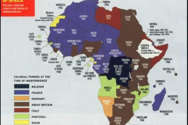 INDEPENDENCE: HERE ARE THE LIST OF AFRICAN COUNTRIES AND THEIR INDEPENDENCE DATES 