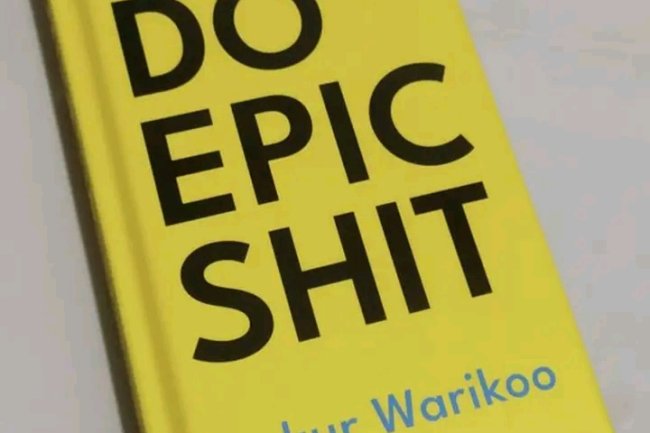 TOP 3 LESSON LEARNED FROM BOOK - DO EPIC SHIT 