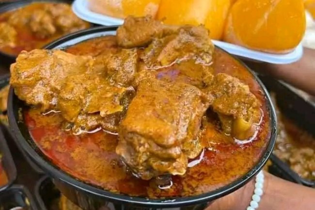 OFE AKWU WITH STARCH