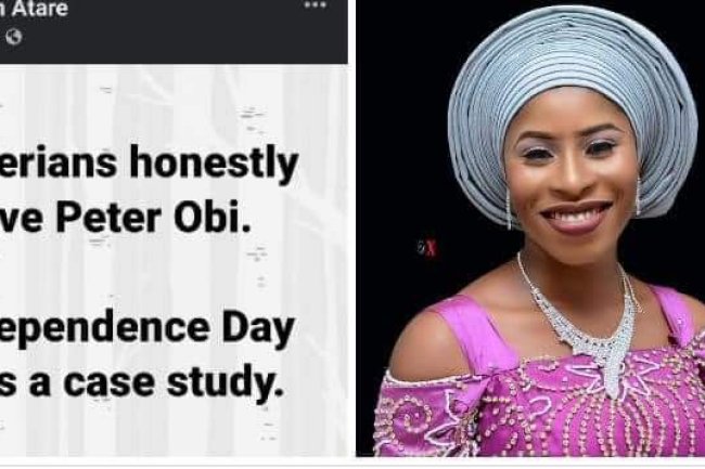 MEET MEDIA AIDE SACKED FOR MAKING POST SUPPORTING PETER OBI 