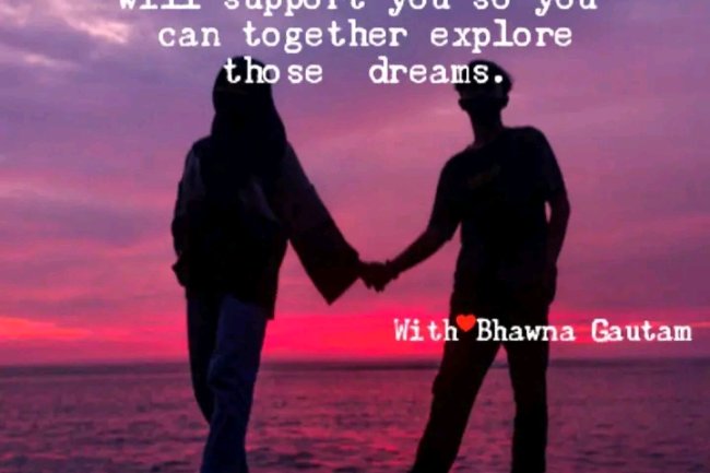 DO YOU SHARE THE DREAMS OF YOUR LOVED ONE?