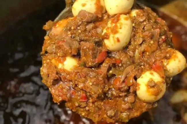 OBE ATA DINDIN (BUKA STEW)