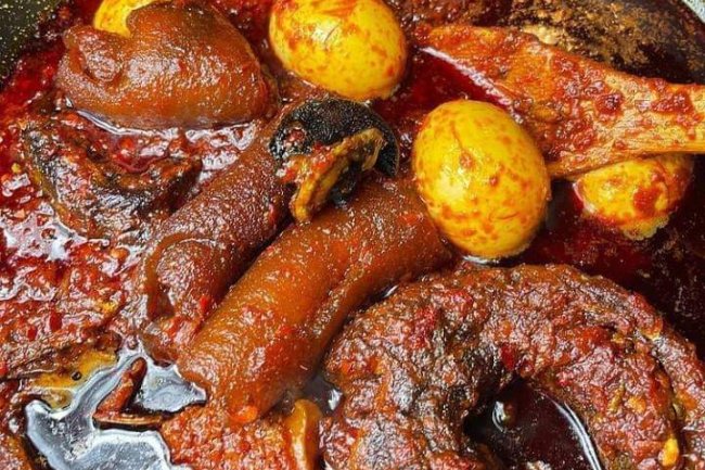 PALM OIL STEW RECIPE 
