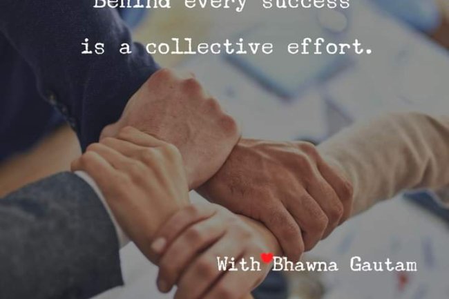 DOES THE ONUS OF OUR SUCCESS BELONG TO SOME OTHER PEOPLE TOO?