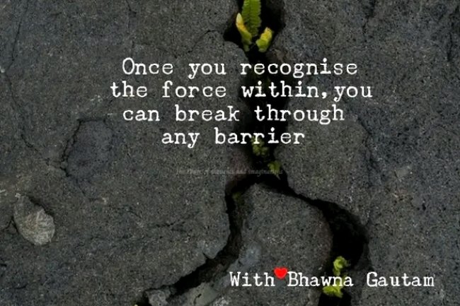 CAN WE BREAK THROUGH ANY CHALLENGE IN LIFE?