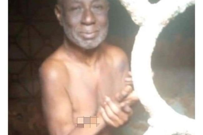POLICE RESCUE MAN LOCKED UP IN A ROOM FOR 20 YEARS IN KADUNA 