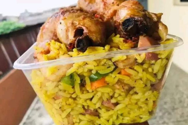 NAIJA SHRIMP FRIED RICE