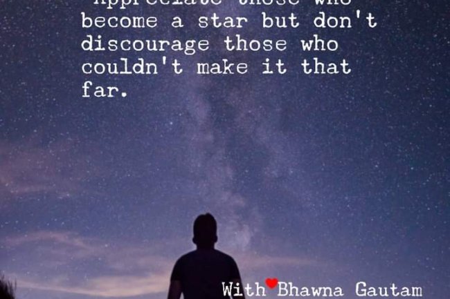 SHOULD WE APPRECIATE PEOPLE FOR THEIR EFFORT, NOT JUST THE OUTCOME?