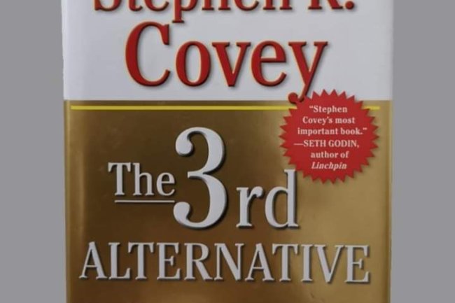 KEY LESSON LEARNED FROM BOOK “THE 3RD ALTERNATIVE”