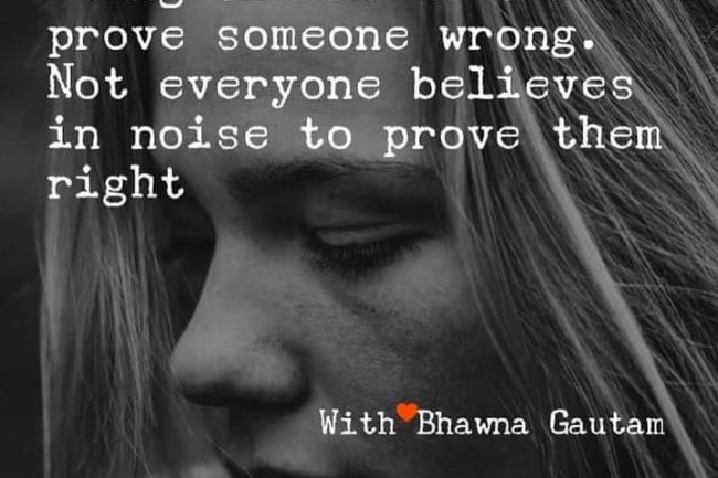 WHY DO SOME PEOPLE STAY SILENT EVEN IF THEY ARE RIGHT?