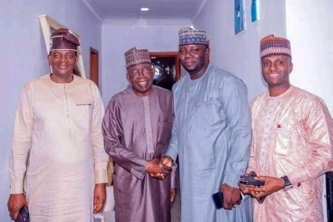 TINUBU SPOKE ON HIS CHOICE OF KASHIM SHETTIMA AS HIS RUNNING MATE DURING AN INTERFACE WITH CAN IN KANO............