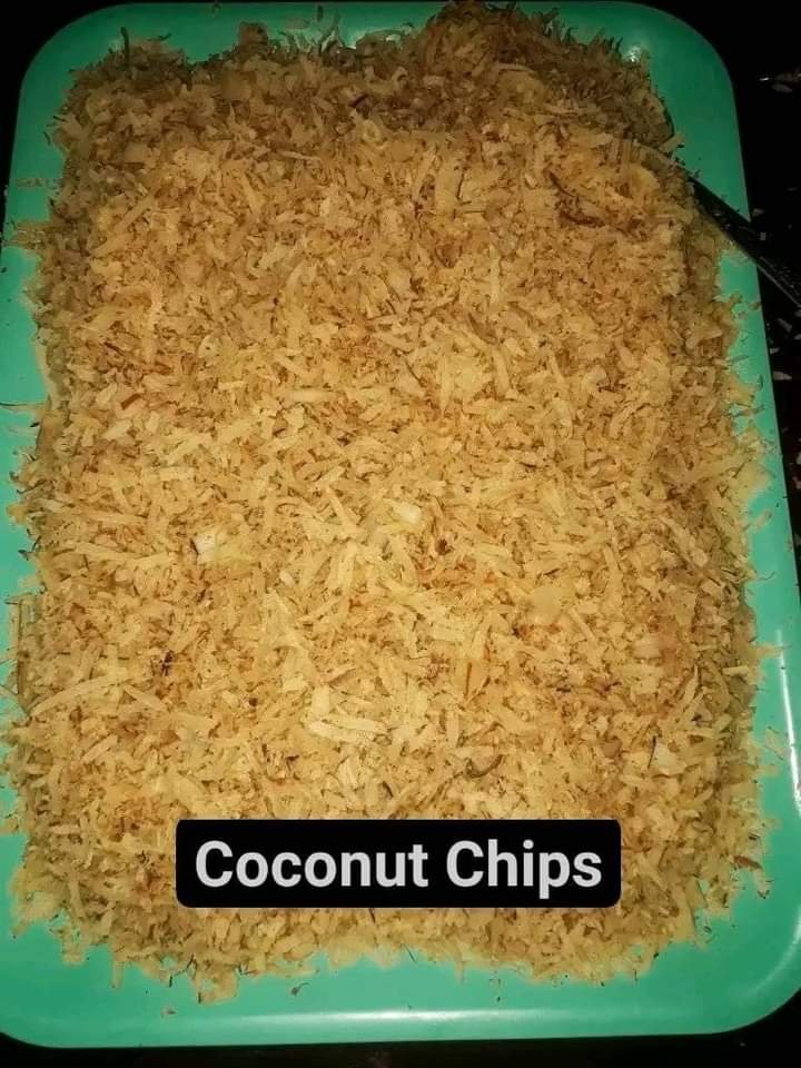 HOW TO MAKE COCONUT CHIPS