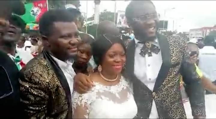 REACTIONS AS NEWLY WEDDED COUPLE JOIN OBIDIENTS RALLY IN EDO